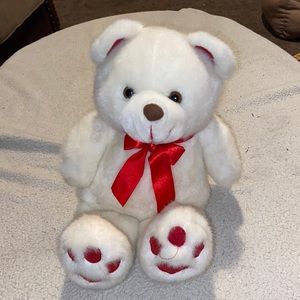 Valentines bear TY toy